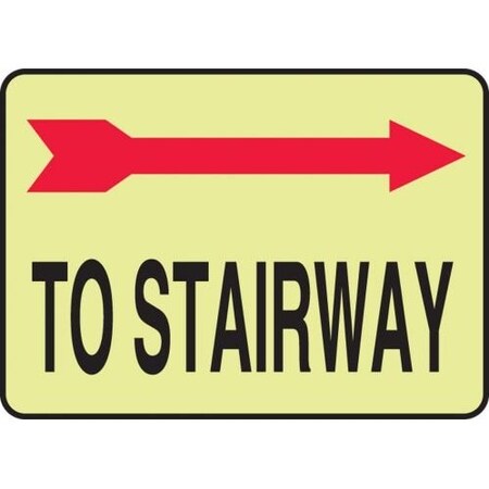 Accuform STAIRS 10 in X 14 in LUMIGLOW FLEX UNIT MLFE516GF MLFE516GF